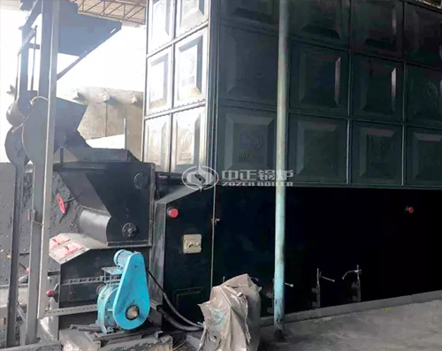 新安泰橡膠20噸SZL系列燃煤蒸汽鍋爐項目